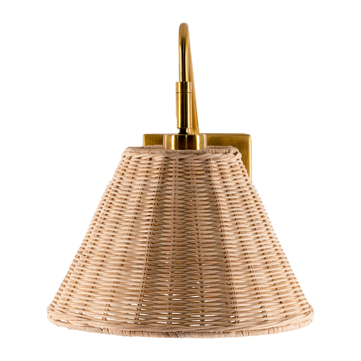 Modern European furniture - Natural Rattan Wall Lamp - www.oroa.com | Oroa.com