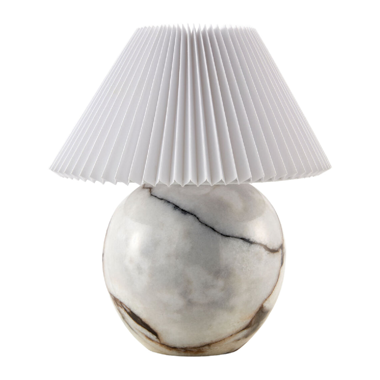 Modern European furniture - Round Marble Accent Table Lamp - www.oroa.com | Oroa.com