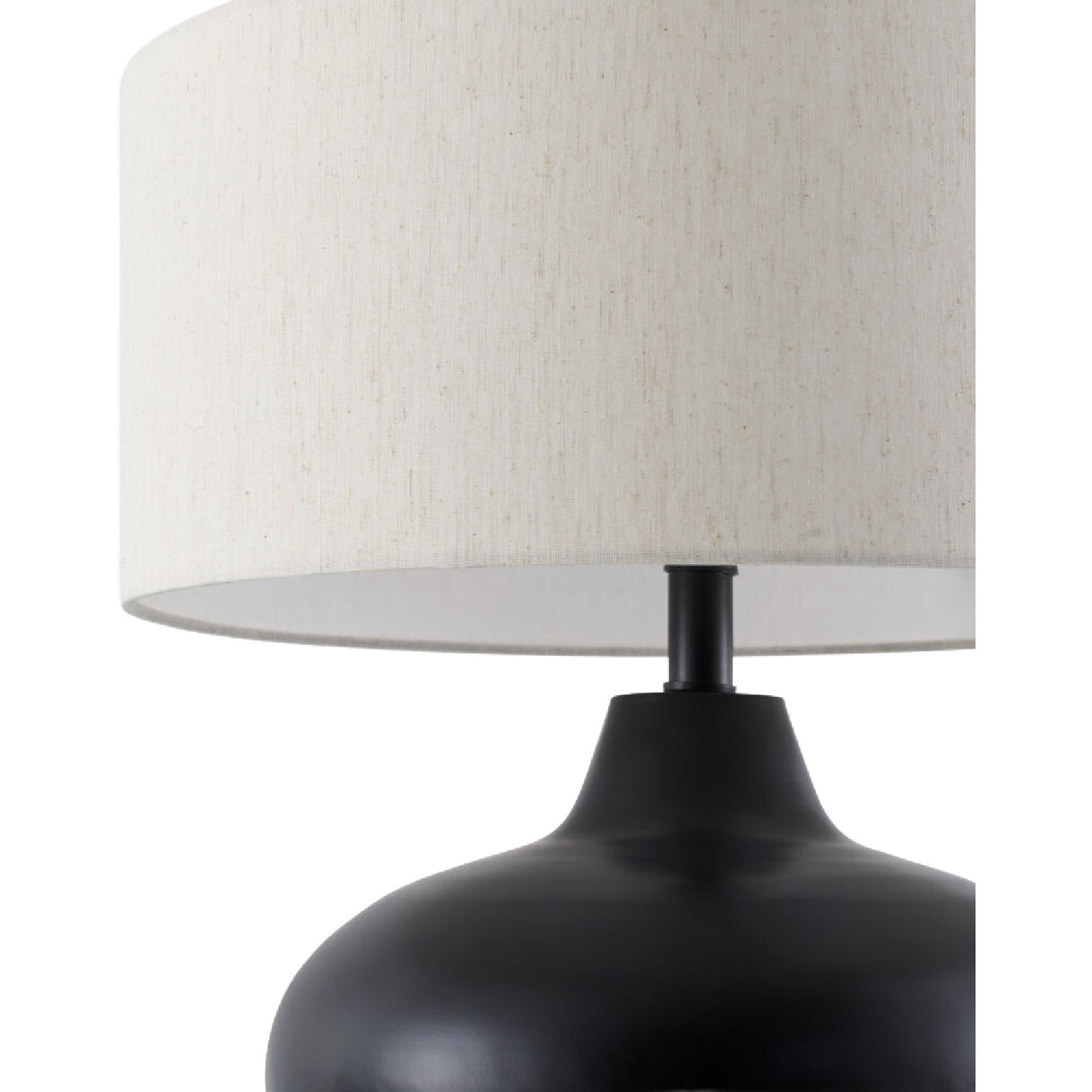 Black Iron Accent Table Lamp | Oroa.com