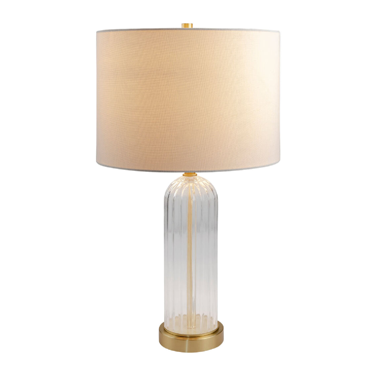 Modern European furniture - Glass Base Accent Table Lamp - www.oroa.com | Oroa.com