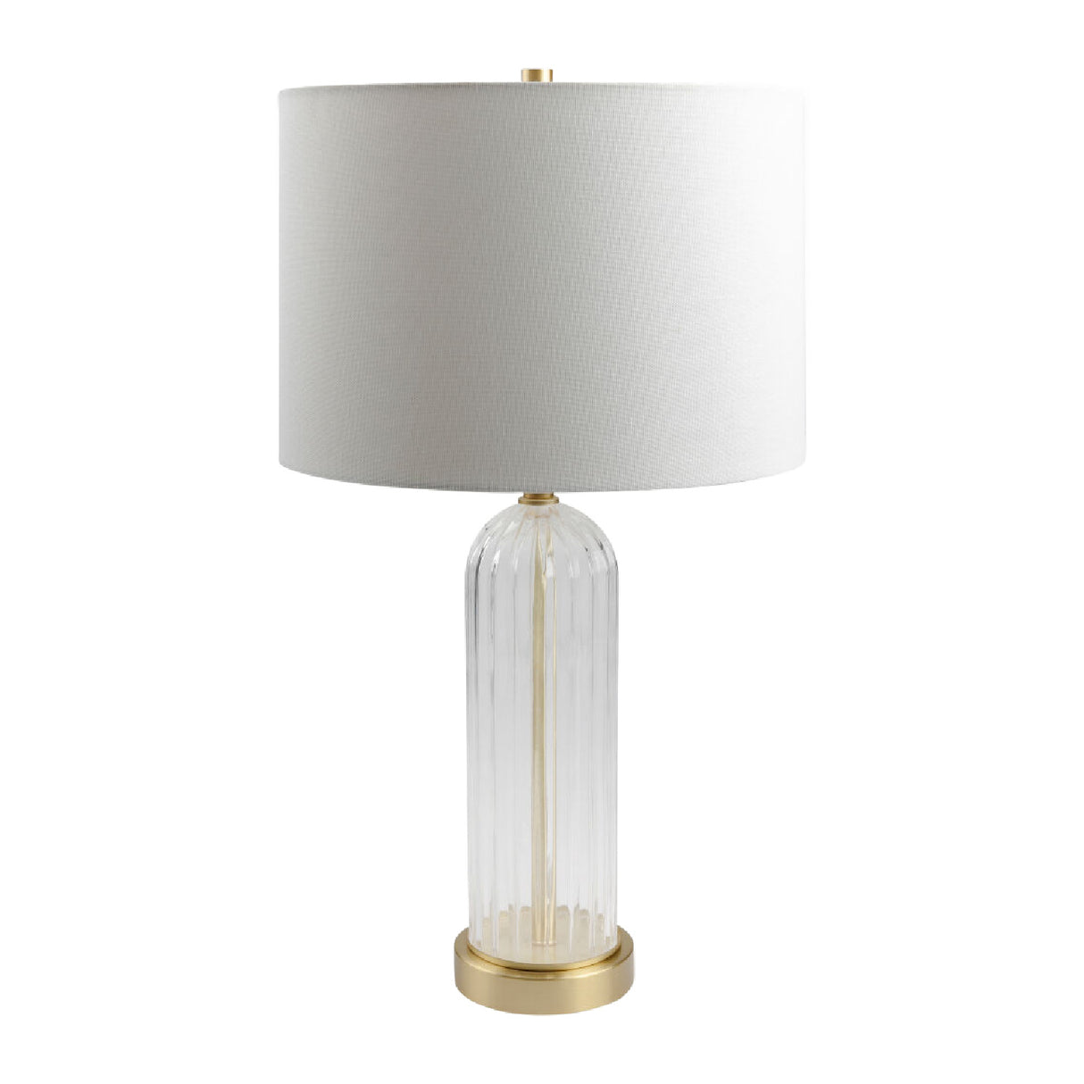 Modern European furniture - Glass Base Accent Table Lamp - www.oroa.com | Oroa.com