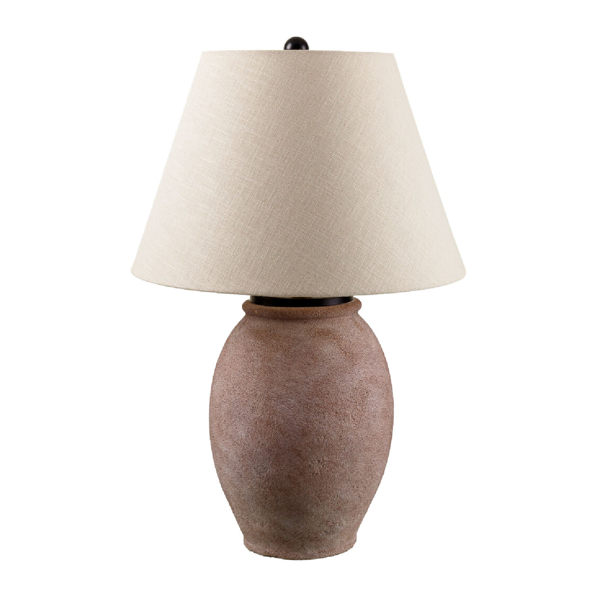 Modern European furniture - Brown Cement Accent Table Lamp - www.oroa.com | Oroa.com