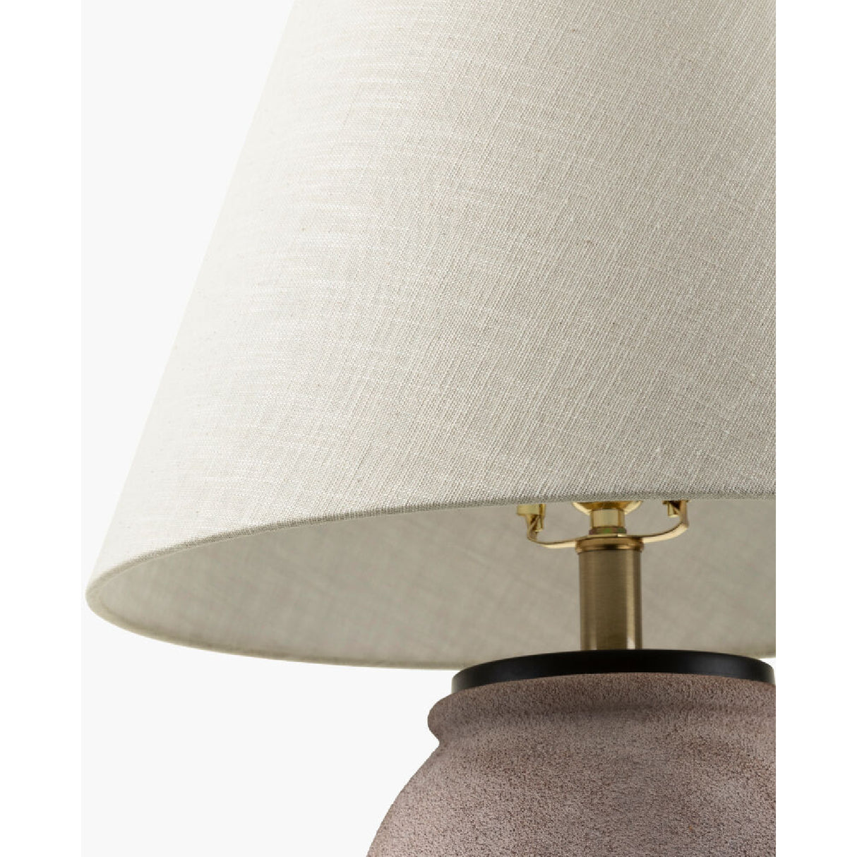 Modern European furniture - Brown Cement Accent Table Lamp - www.oroa.com | Oroa.com