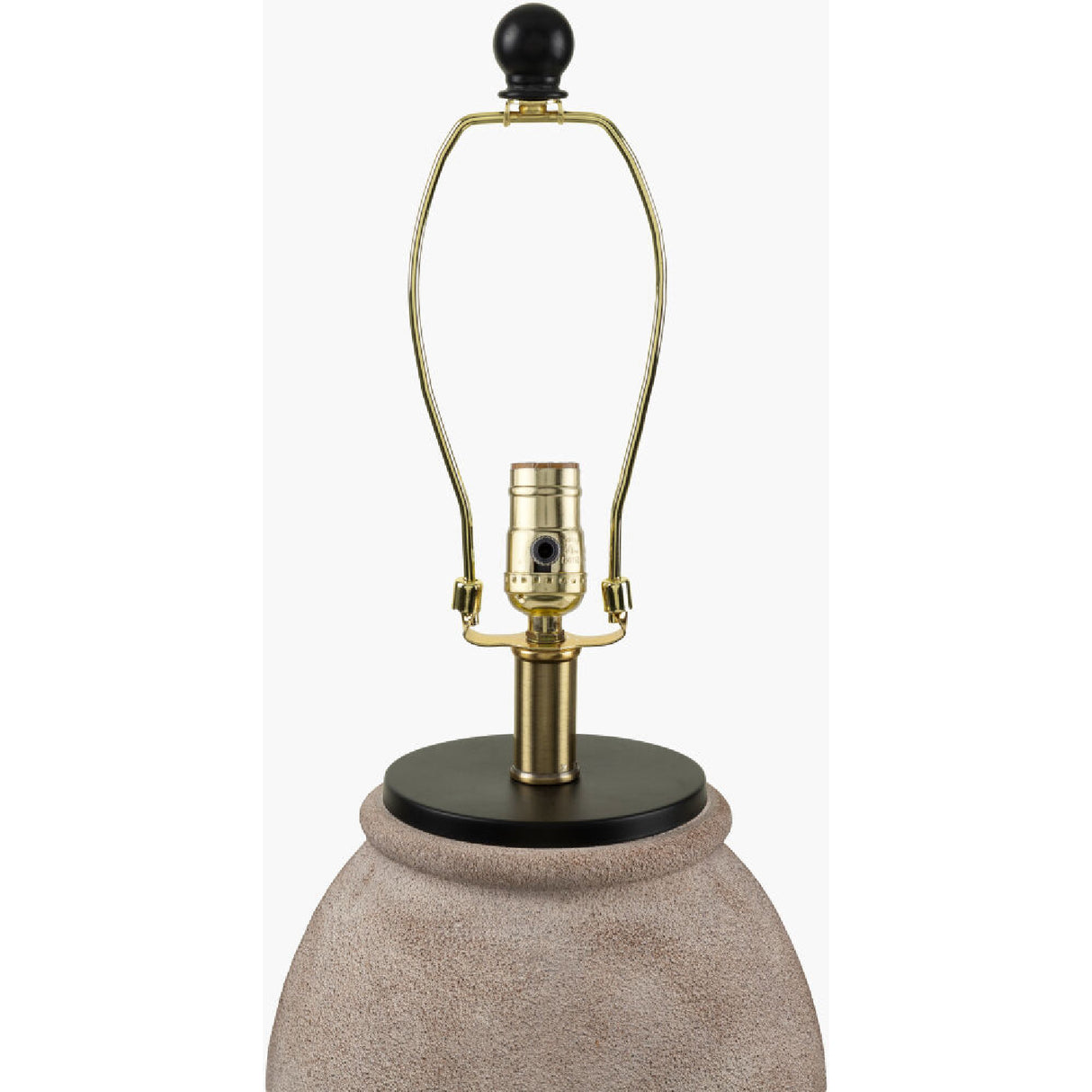 Modern European furniture - Brown Cement Accent Table Lamp - www.oroa.com | Oroa.com