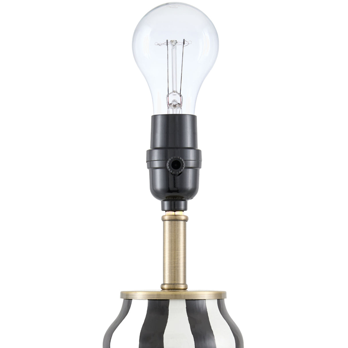 Wavy Stripes Ceramic Table Lamps (2) | Oroa.com