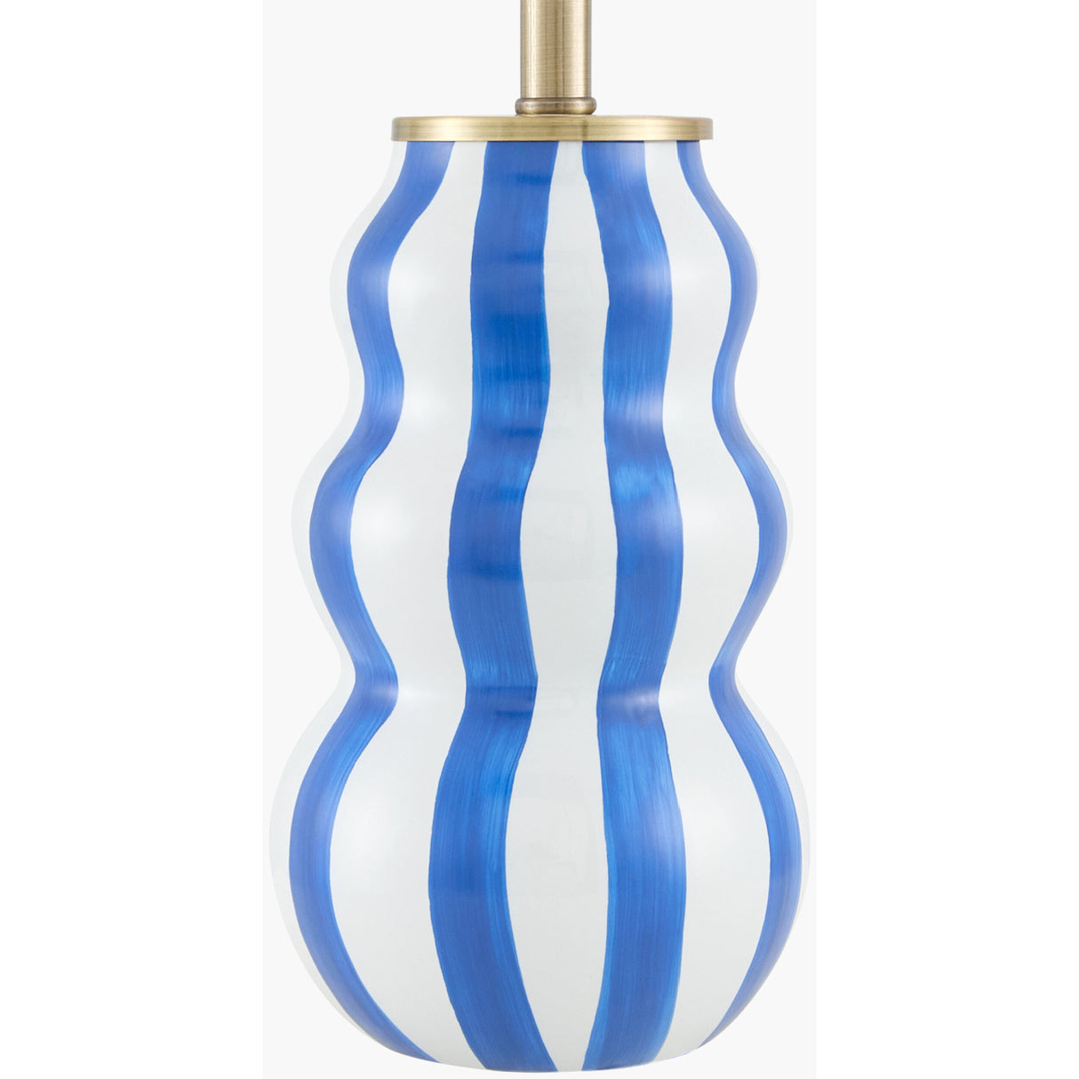 Wavy Stripes Ceramic Table Lamps (2) | Oroa.com