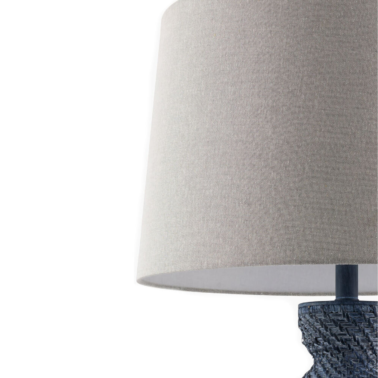 Painted Rattan Accent Table Lamp | Oroa.com