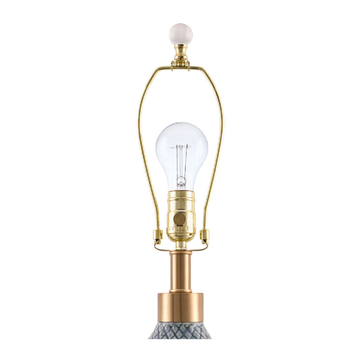 Modern European furniture - Carved Ceramic Linen Table Lamp - www.oroa.com | Oroa.com