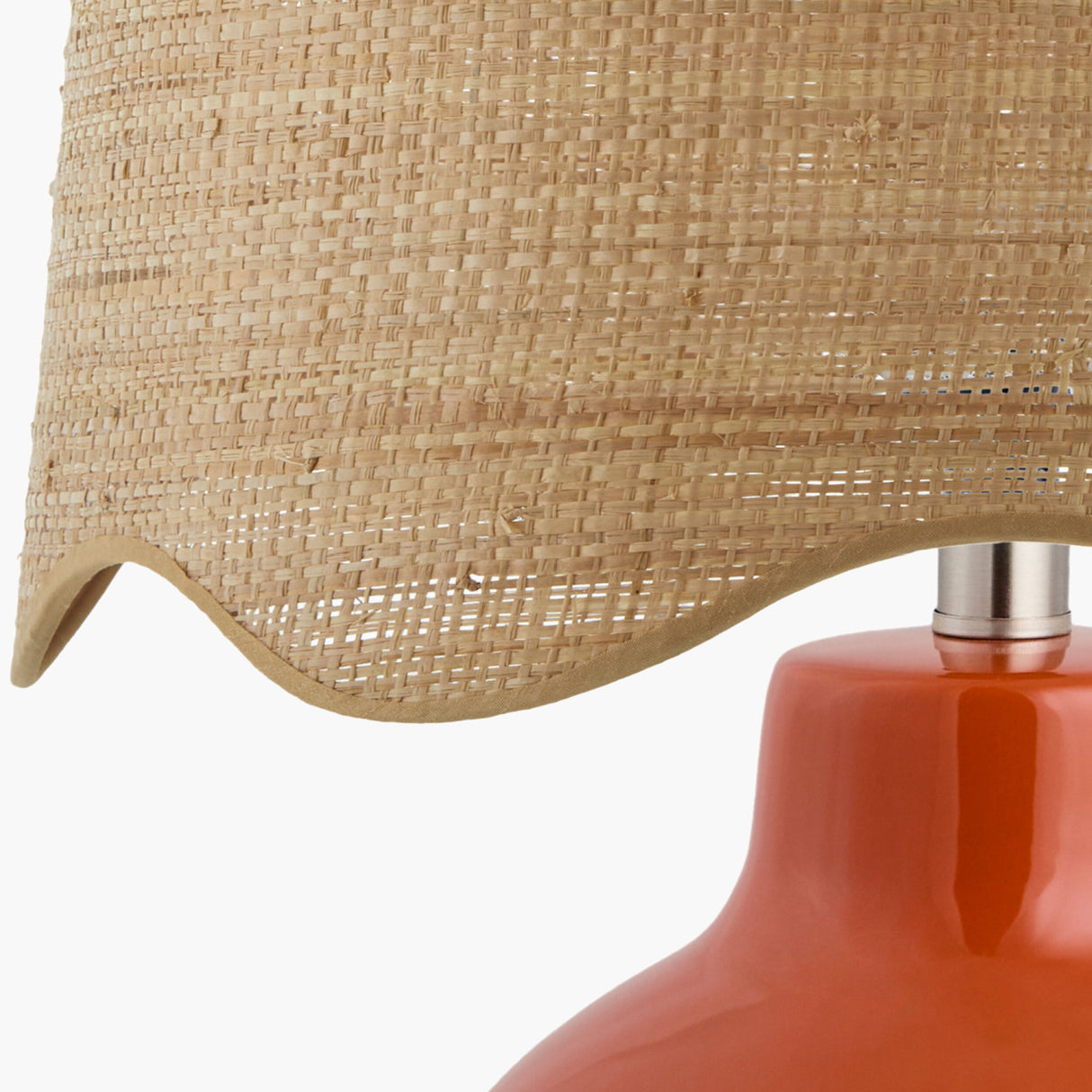 Modern European furniture - Wavy Edge Accent Table Lamp - www.oroa.com | Oroa.com