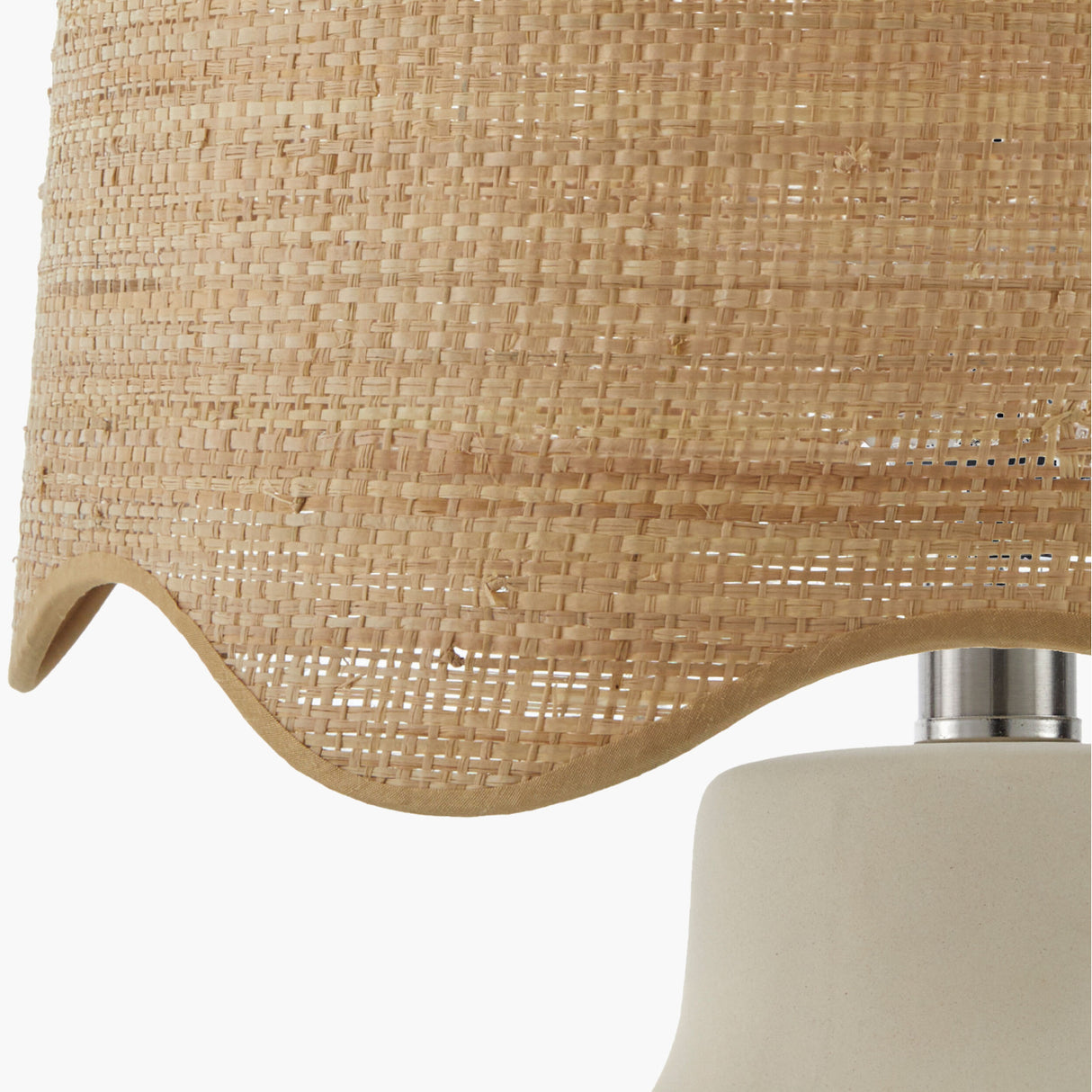 Modern European furniture - Wavy Edge Accent Table Lamp - www.oroa.com | Oroa.com