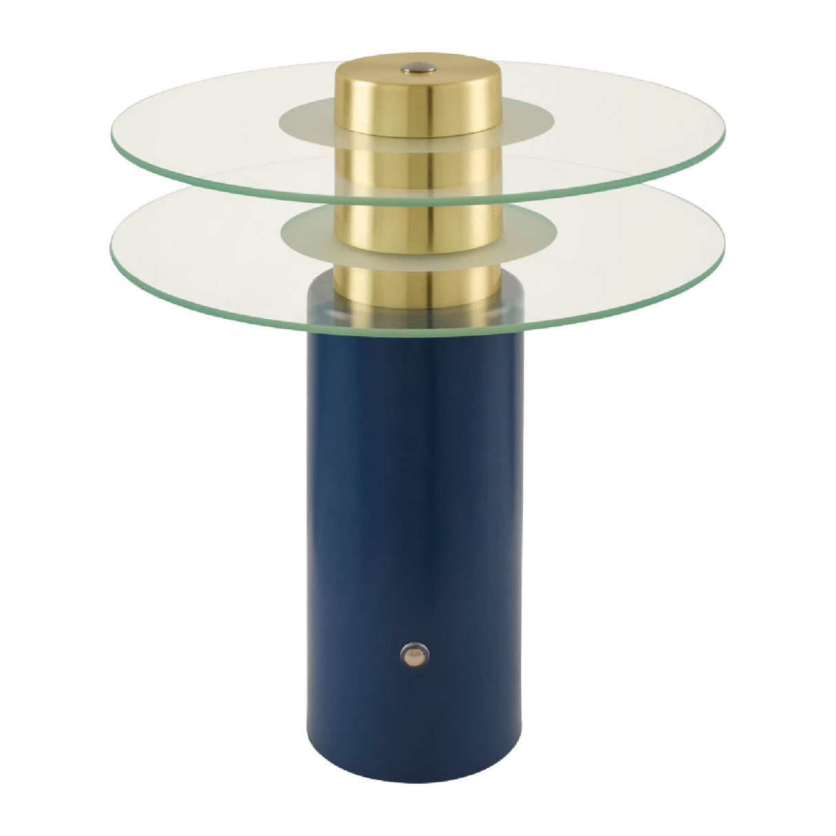 Modern European furniture - Clear Glass Discs Table Lamp - www.oroa.com | Oroa.com