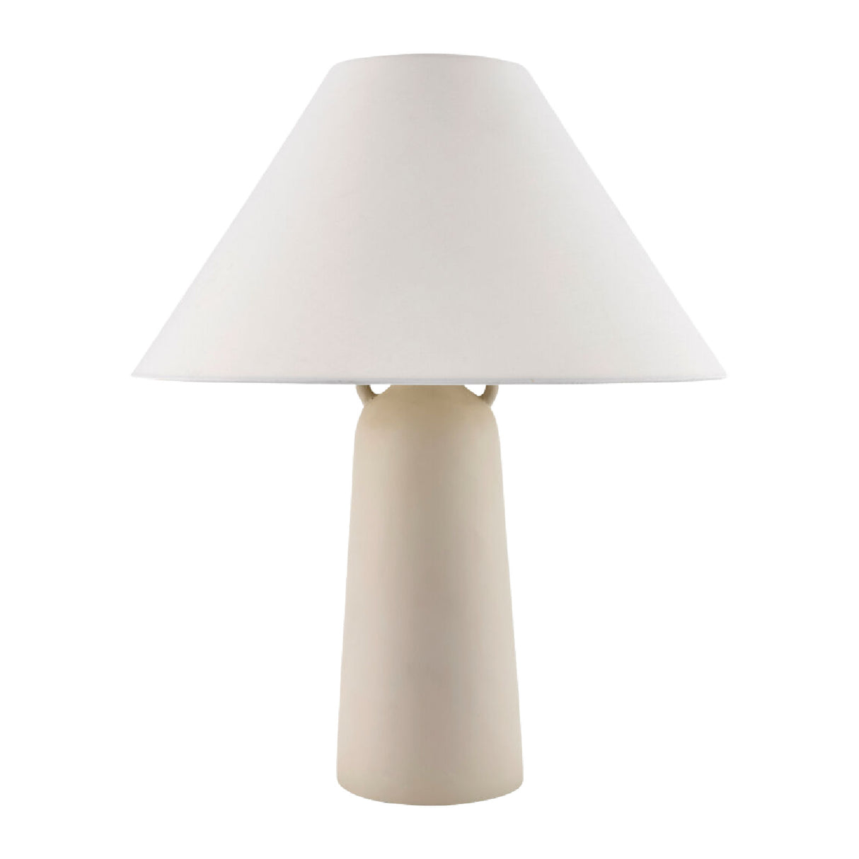 Modern European furniture - Hand-Painted Gray Concrete Table Lamp - www.oroa.com | Oroa.com