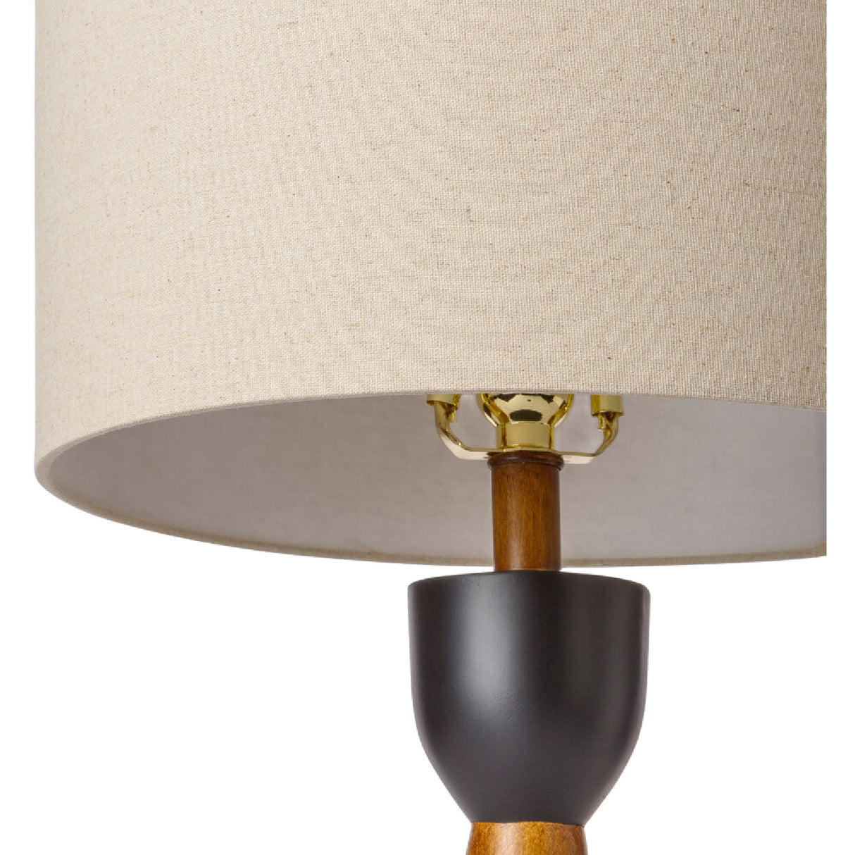 Modern European furniture - Beige Drum Linen Table Lamp - www.oroa.com | Oroa.com