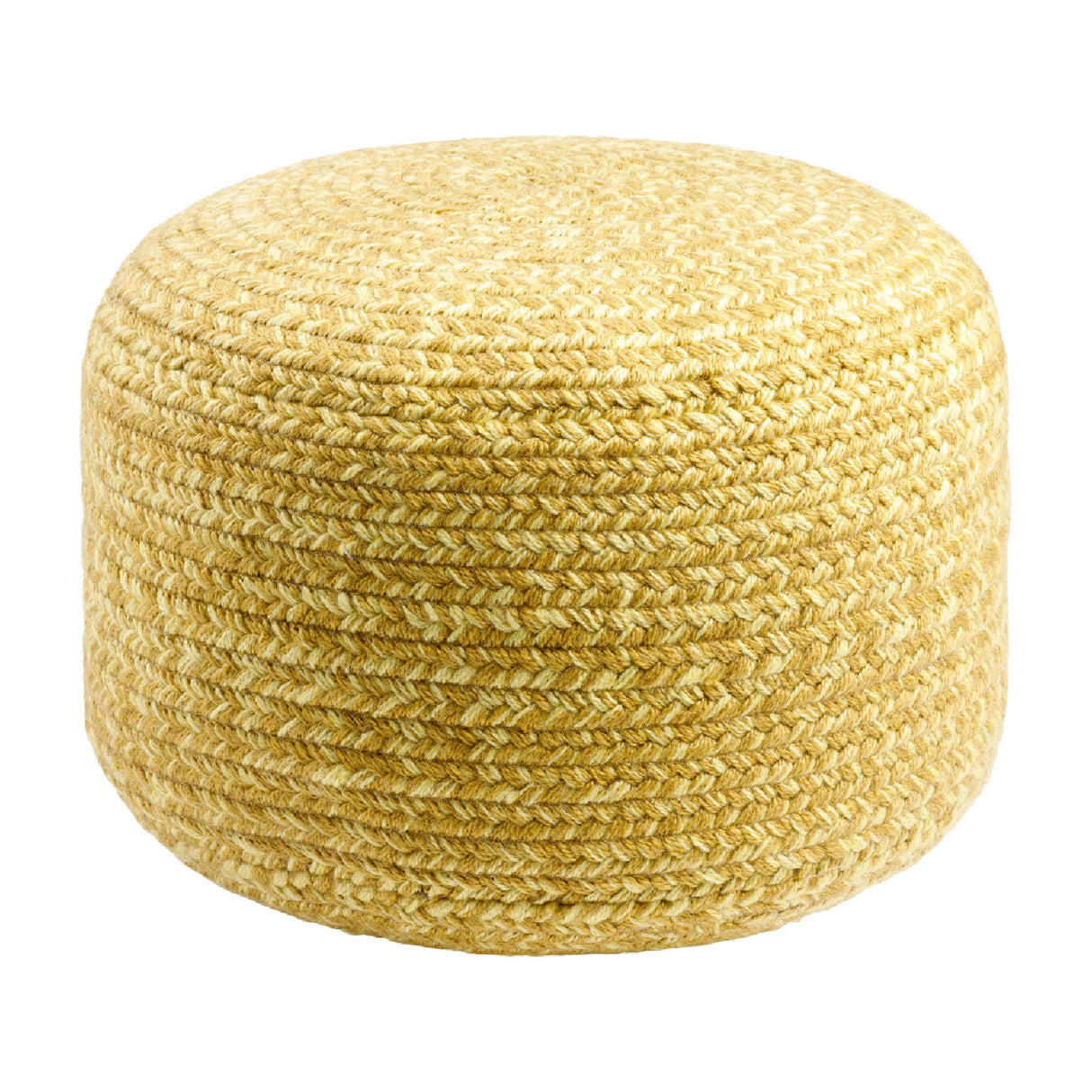 Modern furniture - Round Woven Outdoor Pouf - www.oroa.com | Oroa.com
