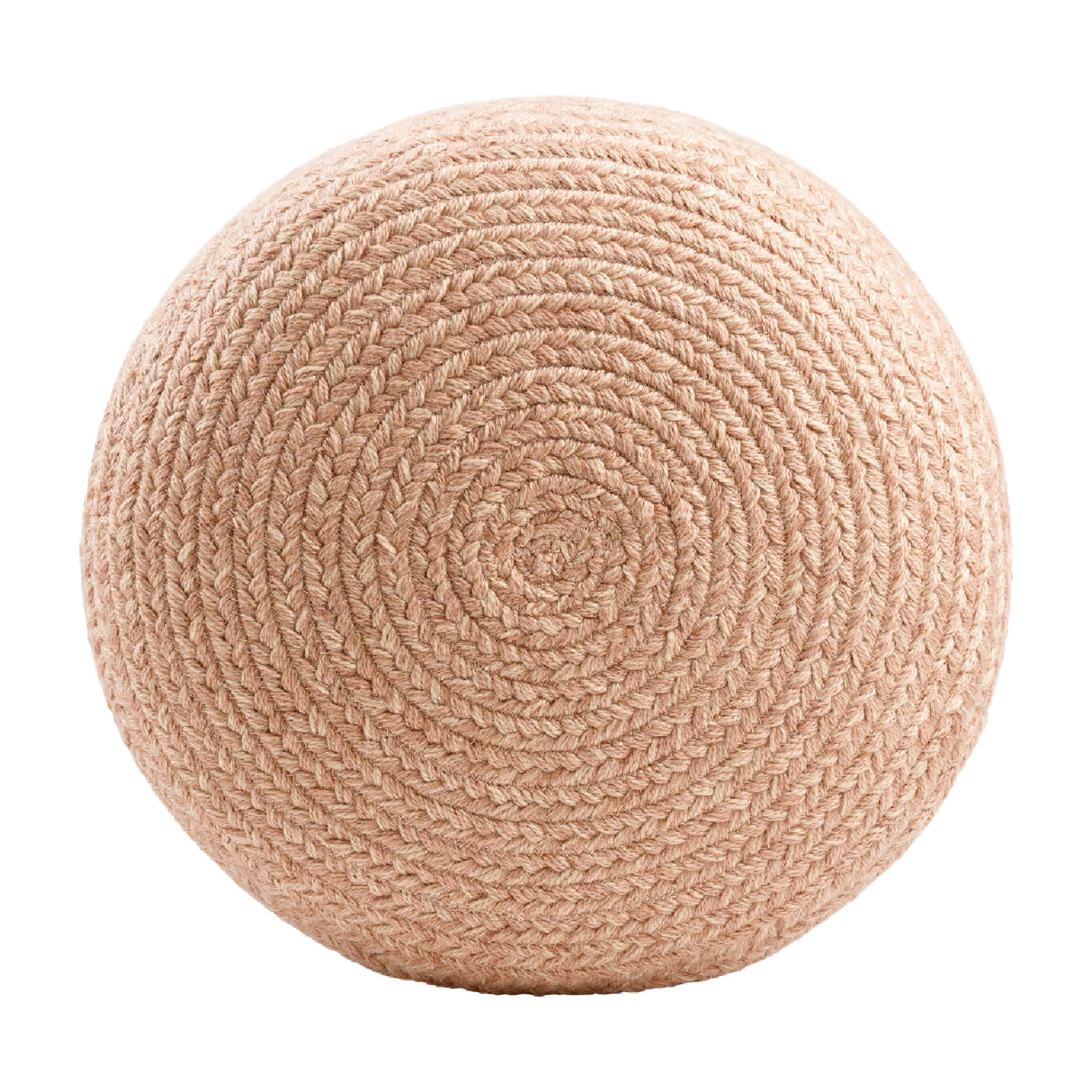 Modern furniture - Round Woven Outdoor Pouf - www.oroa.com | Oroa.com