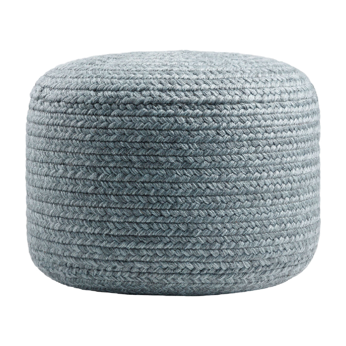 Modern furniture - Round Woven Outdoor Pouf - www.oroa.com | Oroa.com