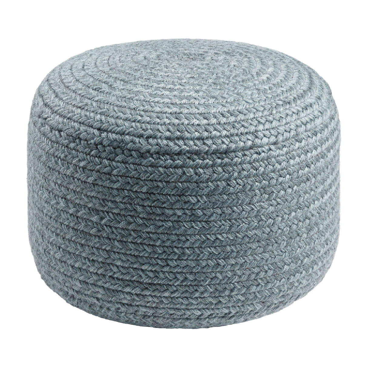 Modern furniture - Round Woven Outdoor Pouf - www.oroa.com | Oroa.com