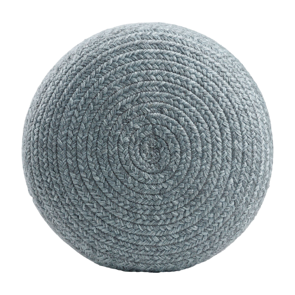 Modern furniture - Round Woven Outdoor Pouf - www.oroa.com | Oroa.com