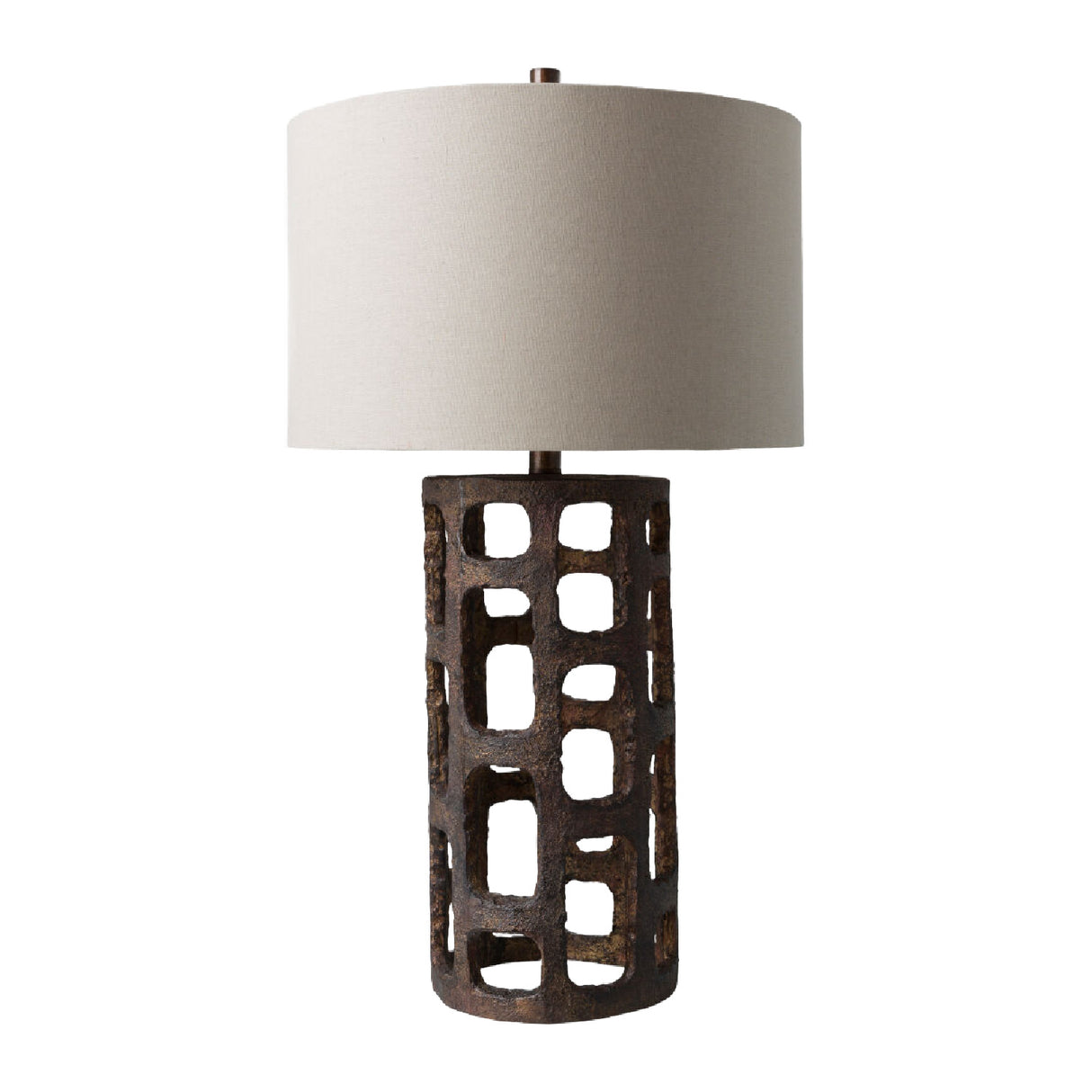 Rustic Bronze Finish Table Lamp | Oroa.com