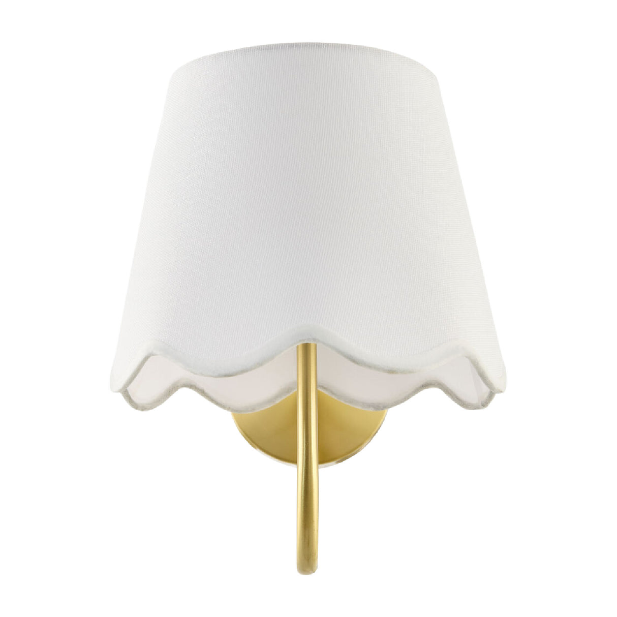 Modern European furniture - Scalloped Linen Wall Lamp - www.oroa.com | Oroa.com
