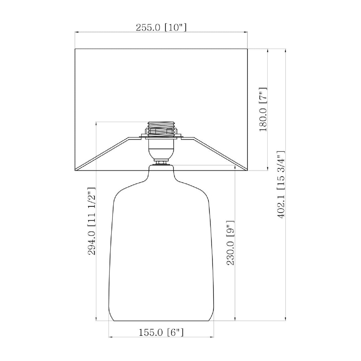 Beige Linen Ceramic Table Lamp L | Oroa.com