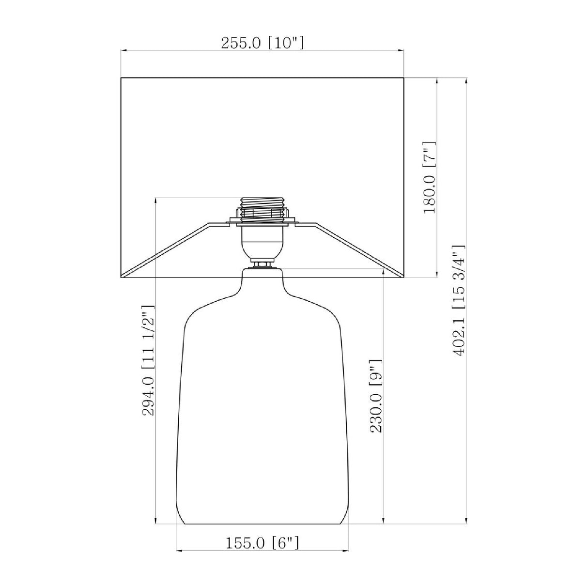 Beige Linen Ceramic Table Lamp L | Oroa.com