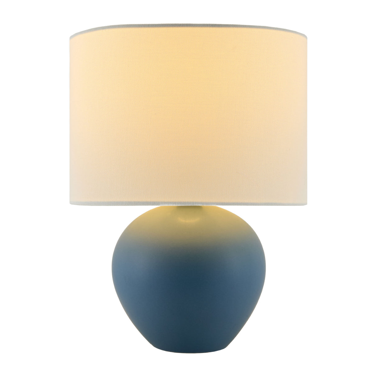 White Linen Ceramic Table Lamp | Oroa.com