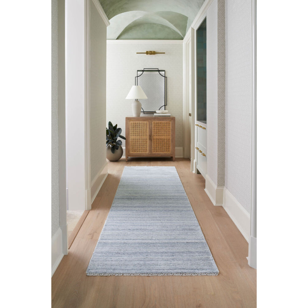 Modern European furniture - Hand-Knotted Wool Table Runner - www.oroa.com | Oroa.com