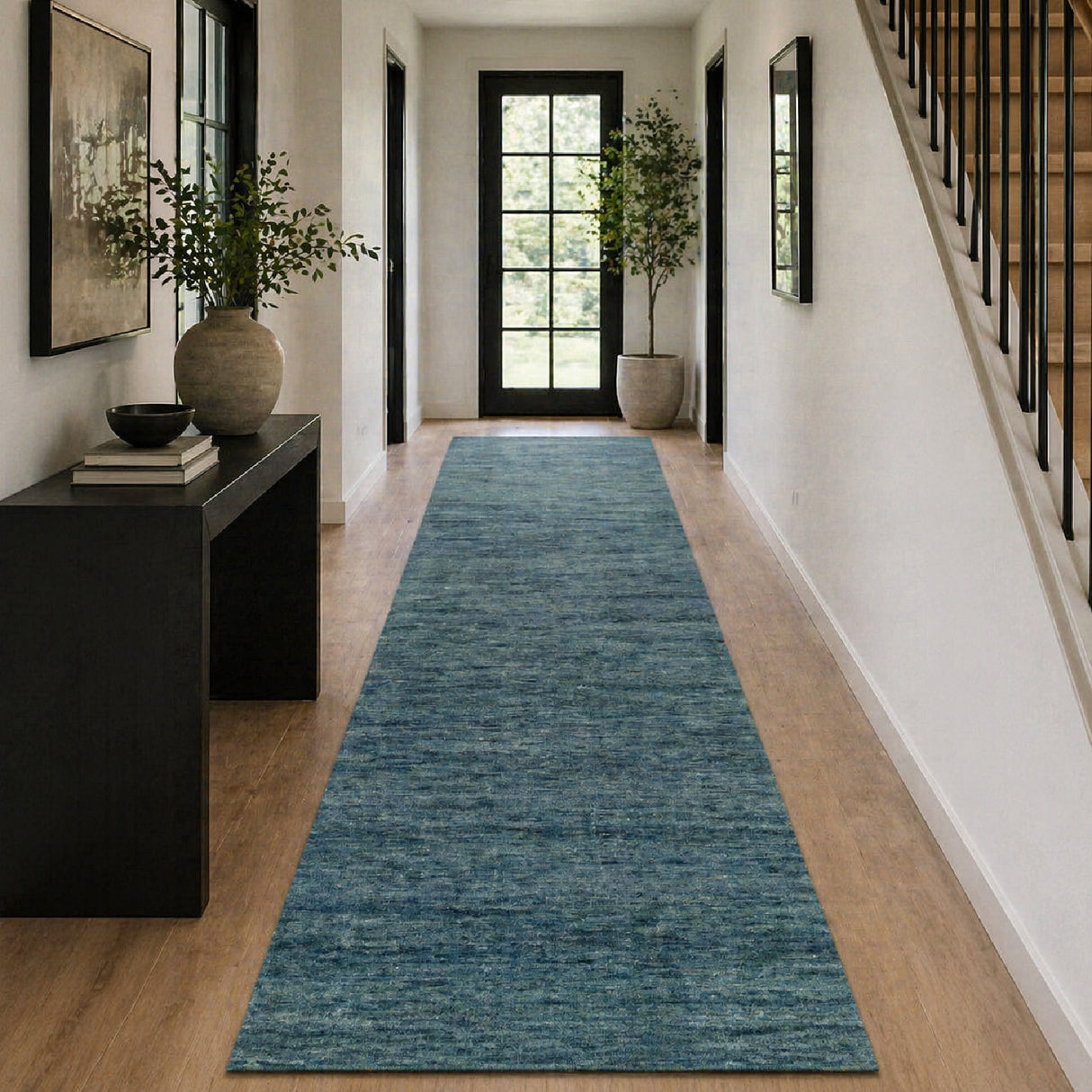 Modern European furniture - Hand-Knotted Wool Table Runner - www.oroa.com | Oroa.com