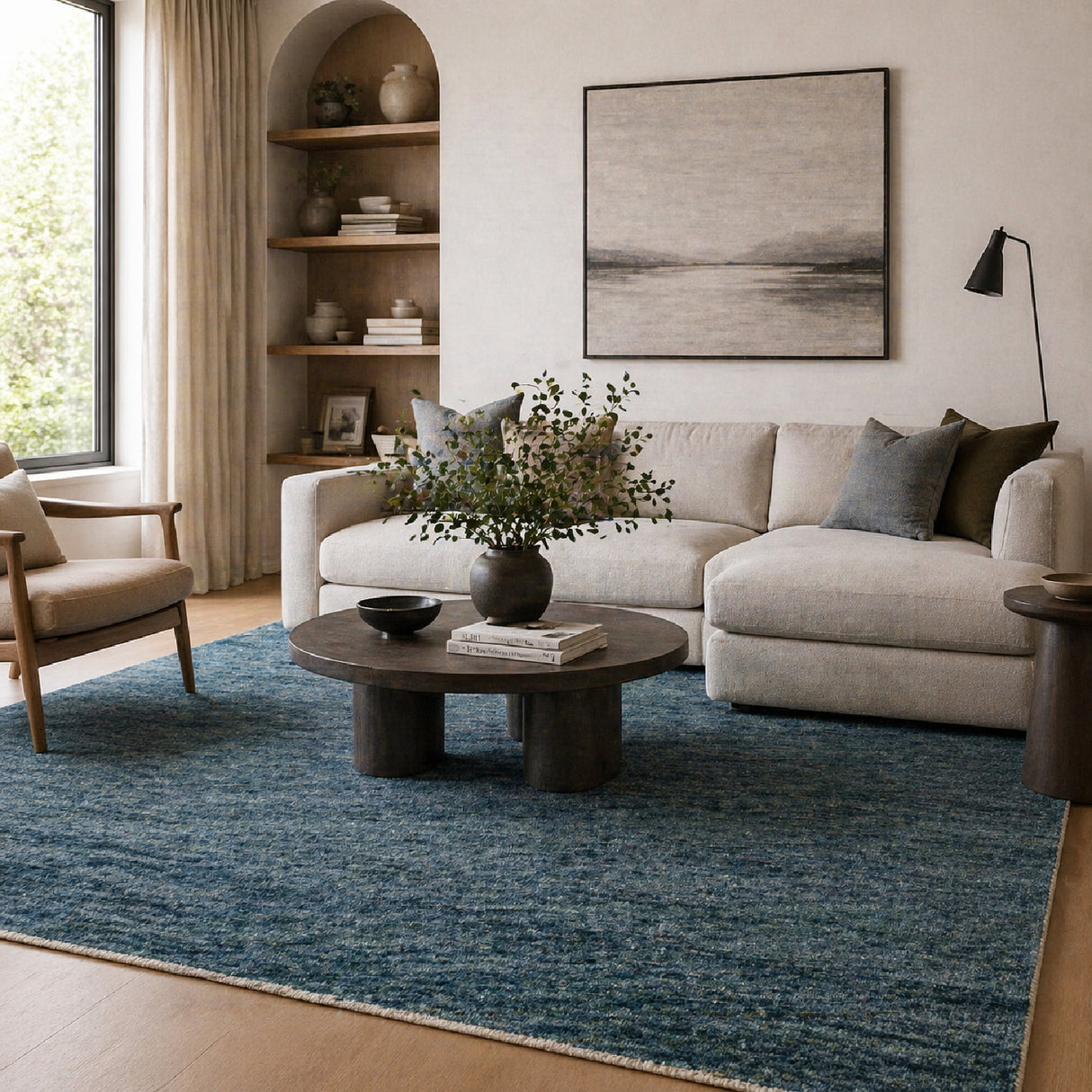 Modern European furniture - Hand-Knotted Wool Fringed Carpet - www.oroa.com | Oroa.com