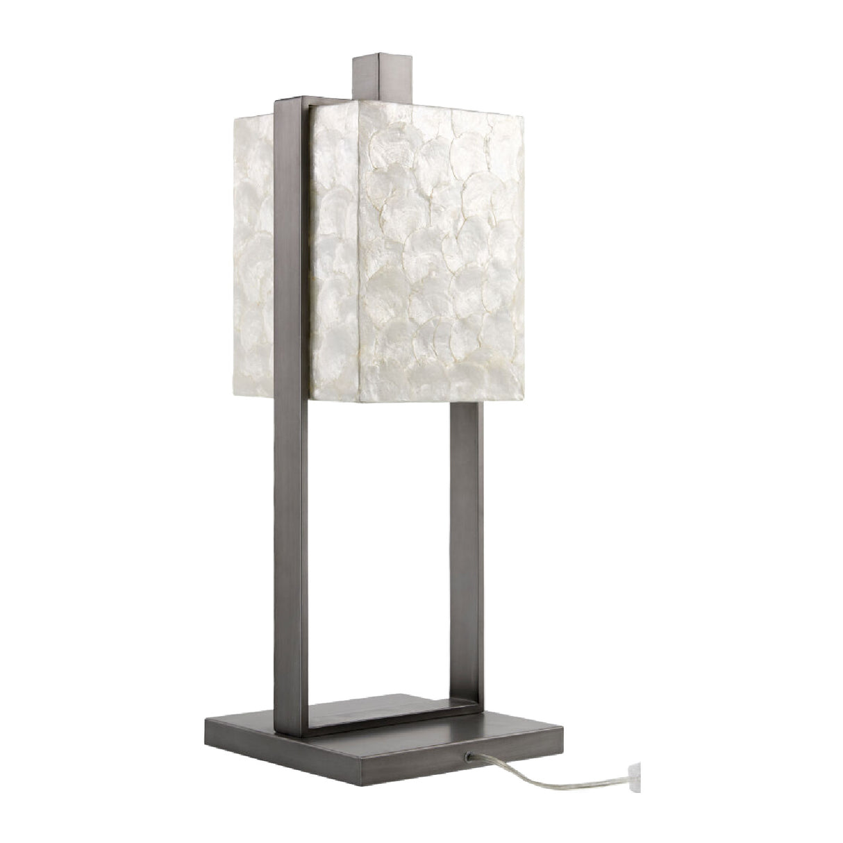 Modern European furniture - Silver Gray Accent Table Lamp - www.oroa.com | Oroa.com