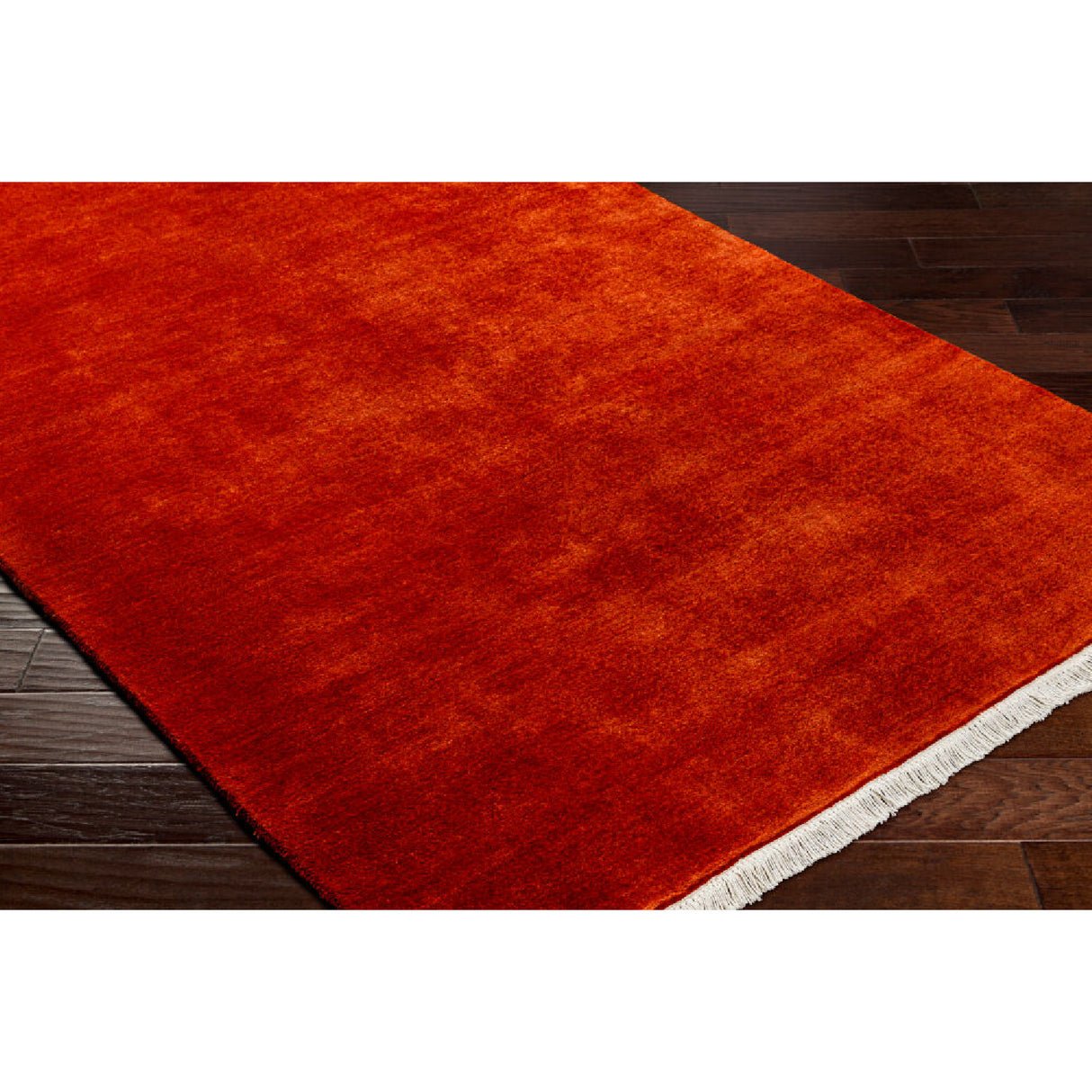 Modern European furniture - Hand-Loomed Wool Fringe Square Carpet - www.oroa.com | Oroa.com