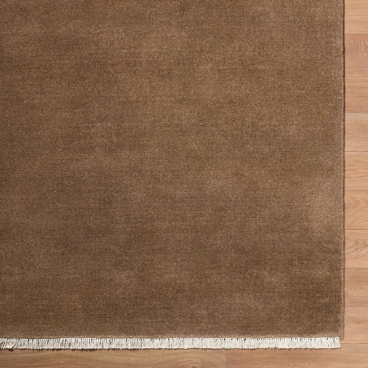 Modern European furniture - Hand-Loomed Wool Fringe Square Carpet - www.oroa.com | Oroa.com