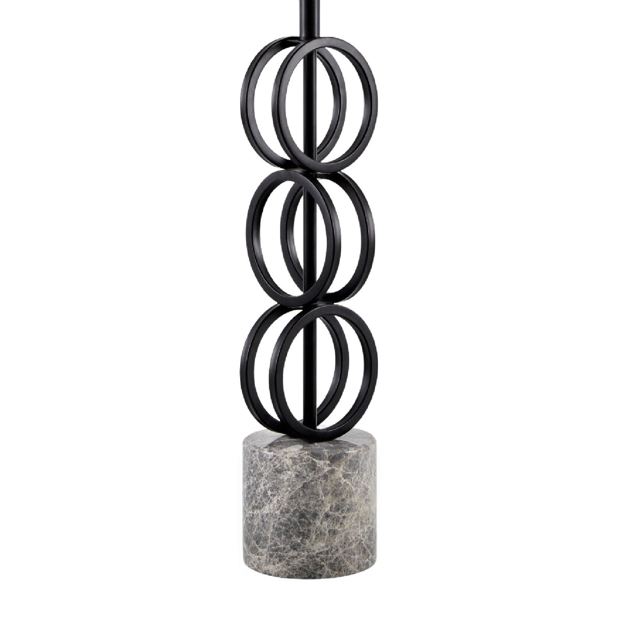 Modern European furniture - Metal Rings Accent Table Lamp - www.oroa.com | Oroa.com