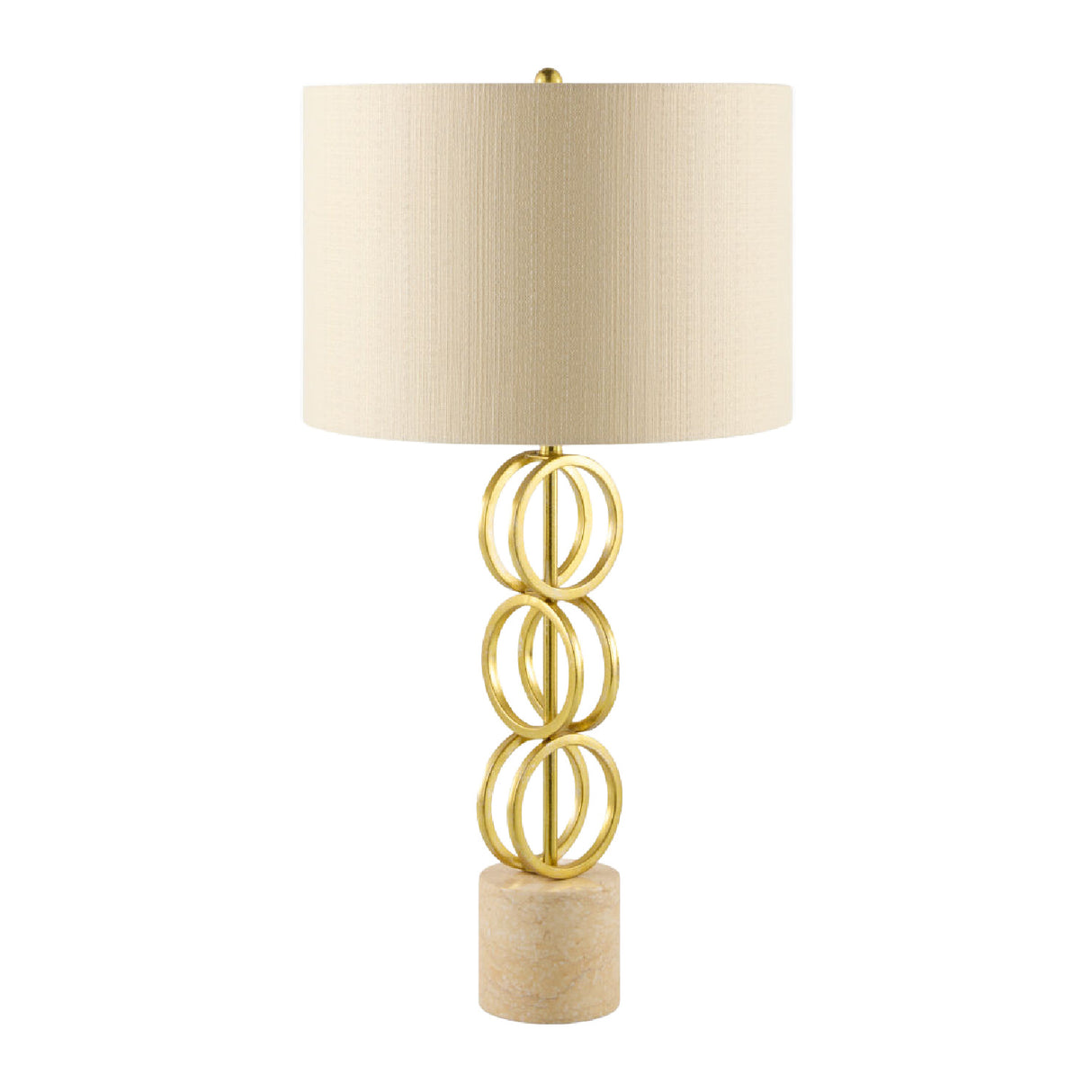 Gold Rings Accent Table Lamp | Oroa.com