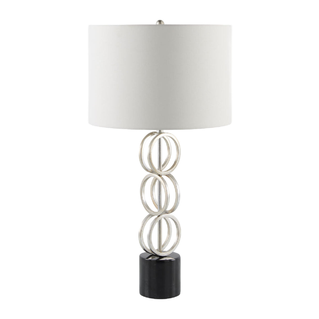 Modern European furniture - Metal Rings Accent Table Lamp - www.oroa.com | Oroa.com