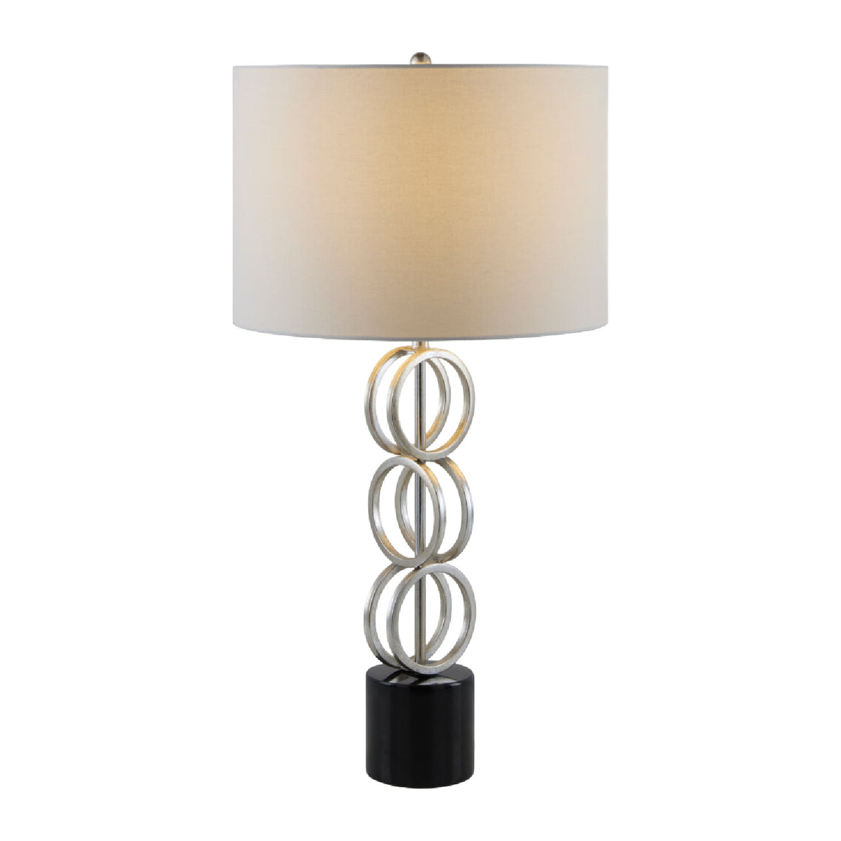 Modern European furniture - Metal Rings Accent Table Lamp - www.oroa.com | Oroa.com