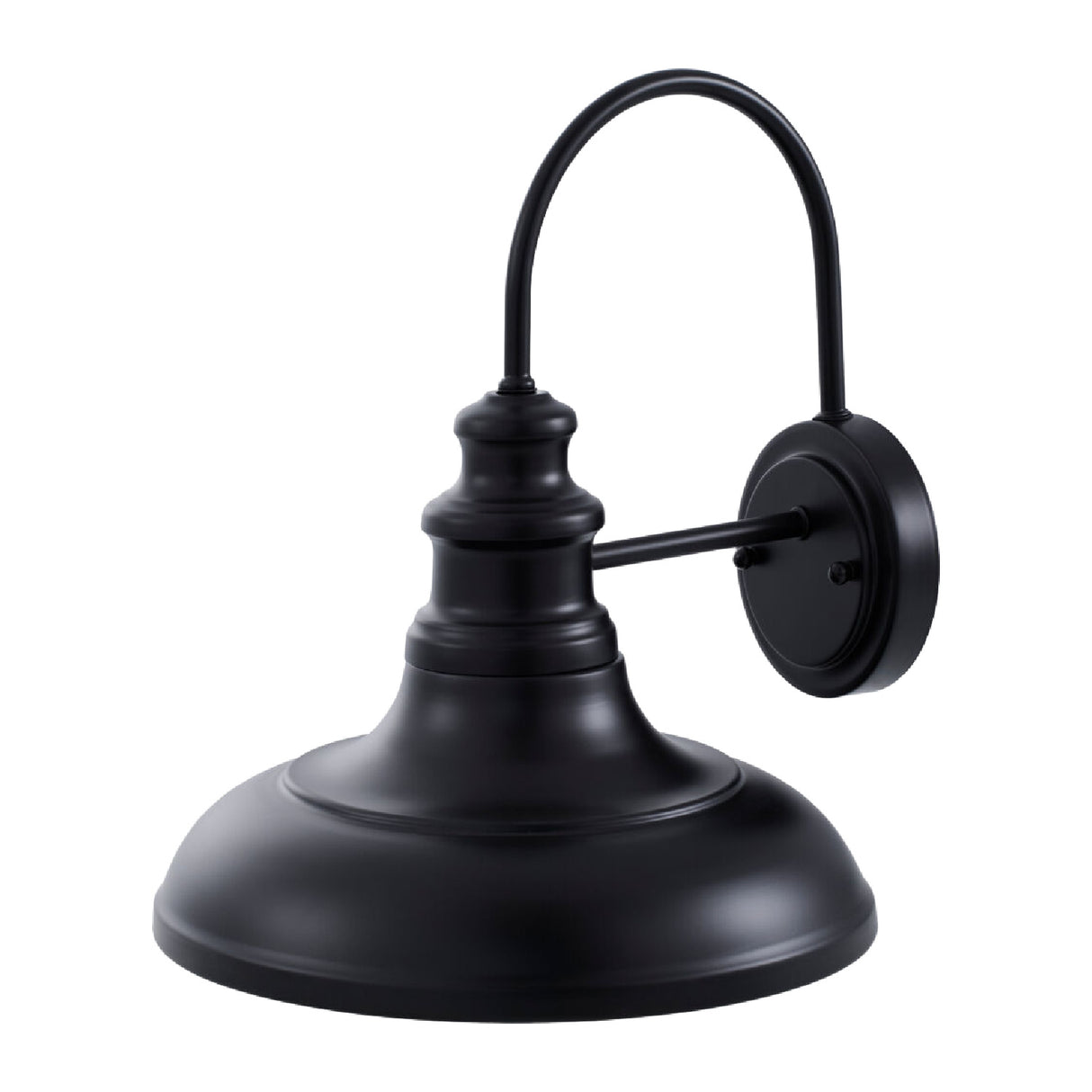 Modern European furniture - Black Metal Accent Wall Lamp - www.oroa.com | Oroa.com