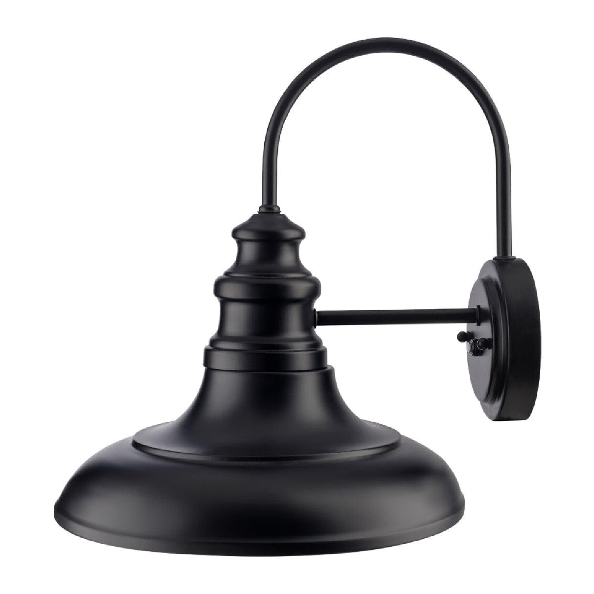 Modern European furniture - Black Metal Accent Wall Lamp - www.oroa.com | Oroa.com