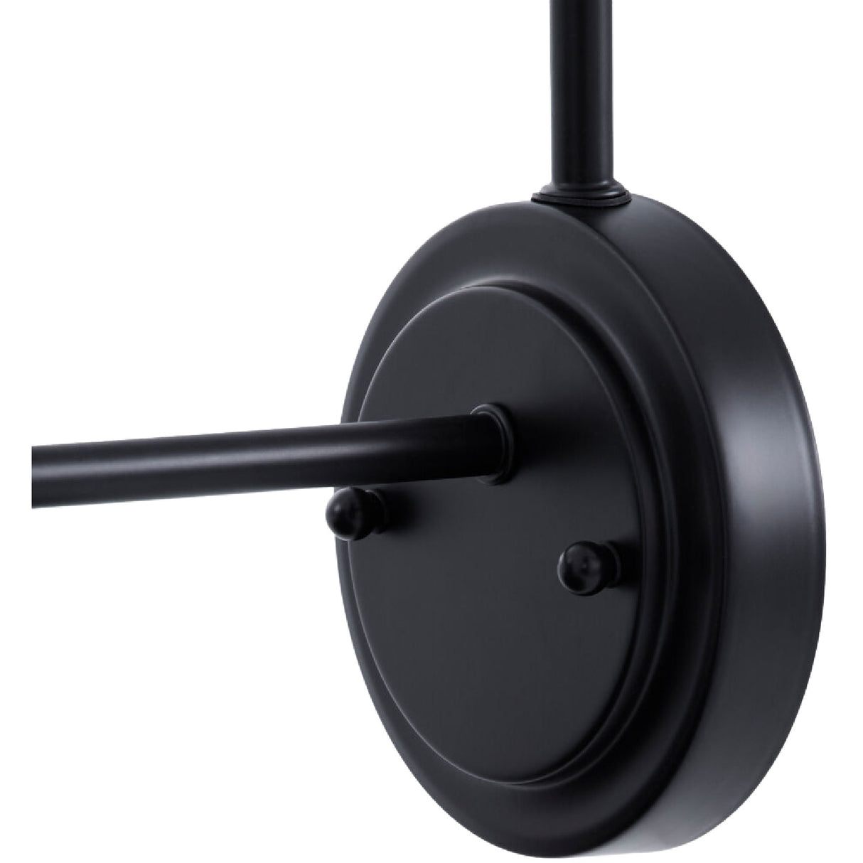 Modern European furniture - Black Metal Accent Wall Lamp - www.oroa.com | Oroa.com