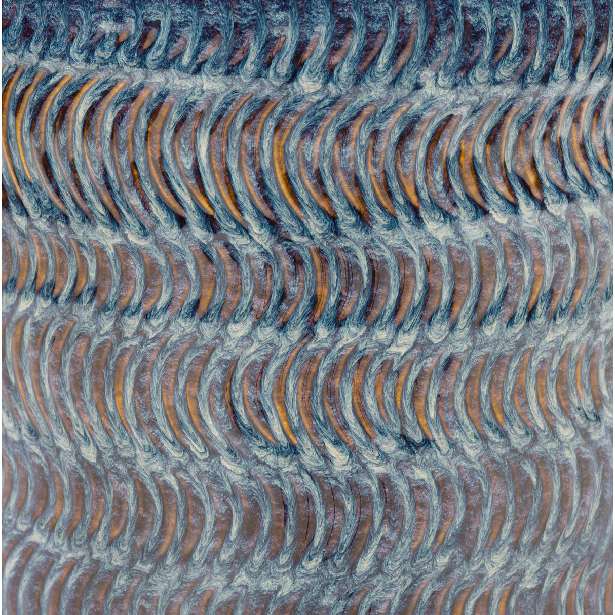 Modern European furniture - Blue Glazed Garden Stool - www.oroa.com | Oroa.com
