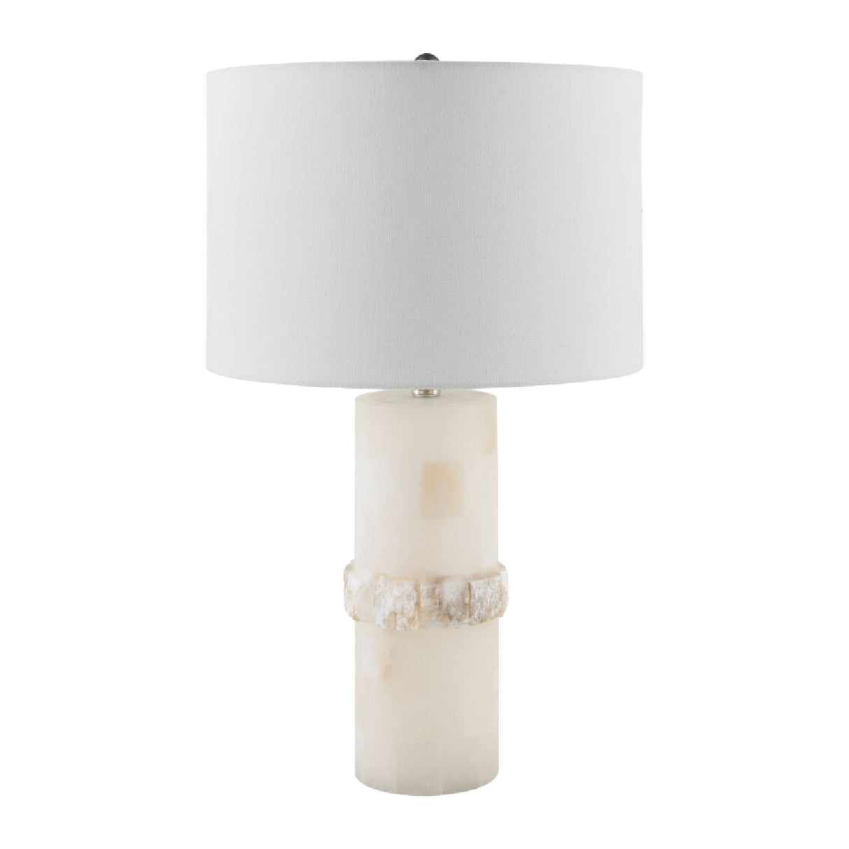 Cream Stone Accent Table Lamp | Oroa.com