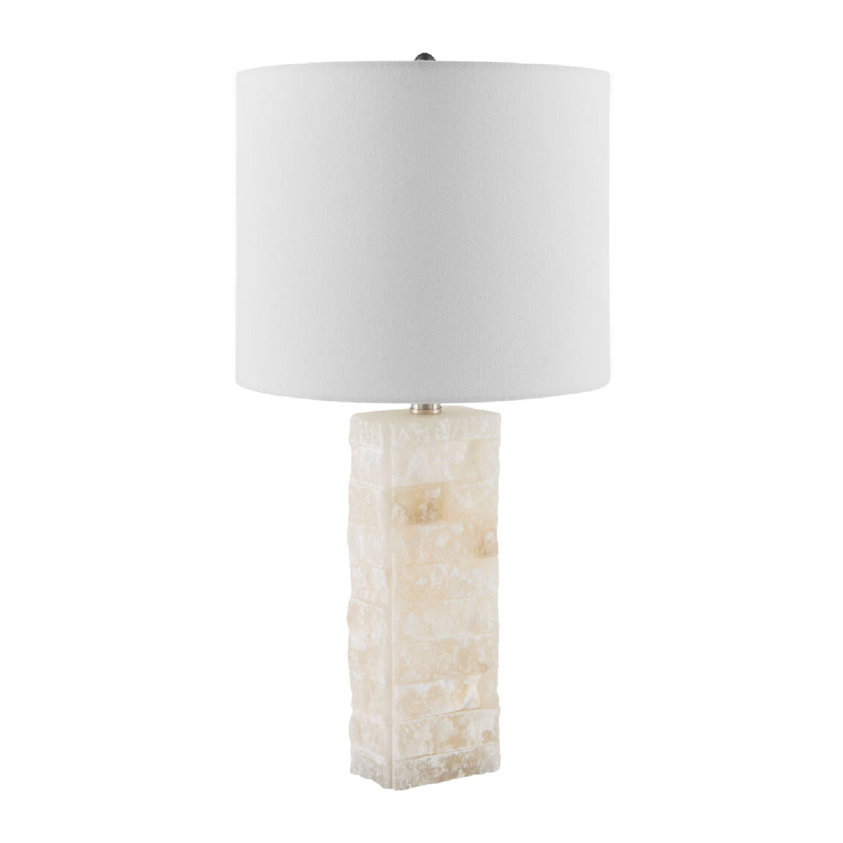 Cream Stone Accent Table Lamp | Oroa.com