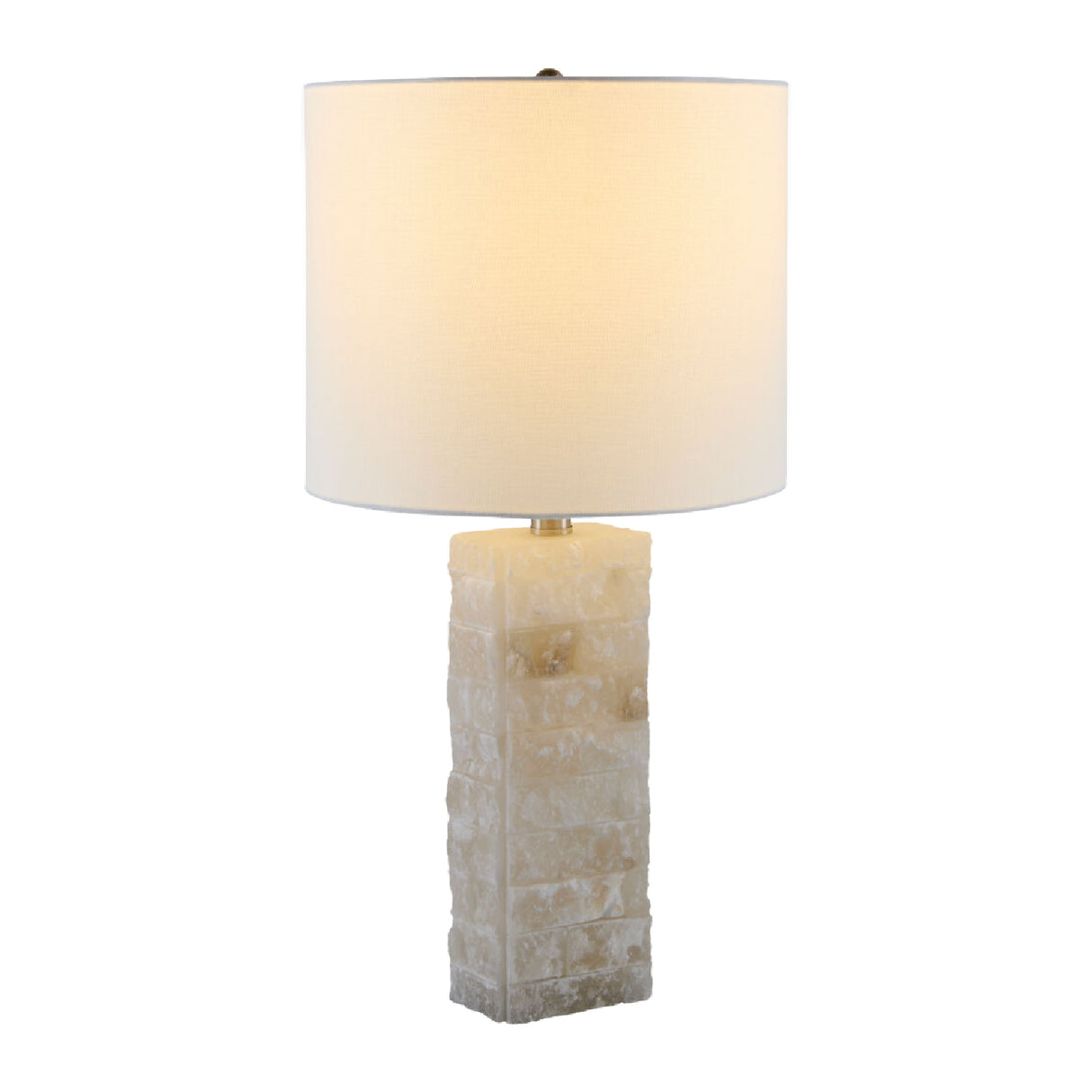Cream Stone Accent Table Lamp | Oroa.com