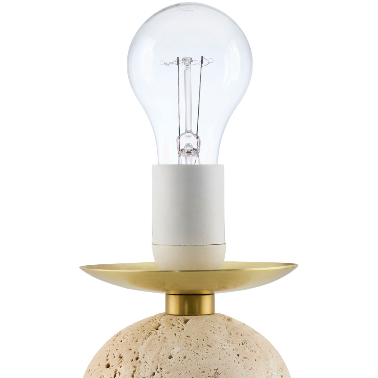 Modern European furniture - White Glass Globe Table Lamp - www.oroa.com | Oroa.com