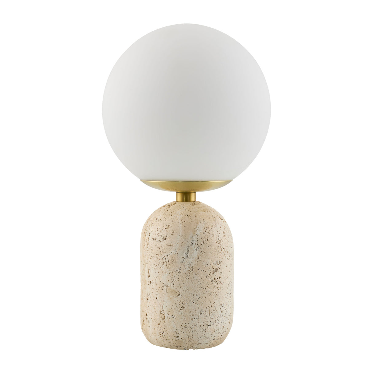 Modern European furniture - White Glass Globe Table Lamp - www.oroa.com | Oroa.com