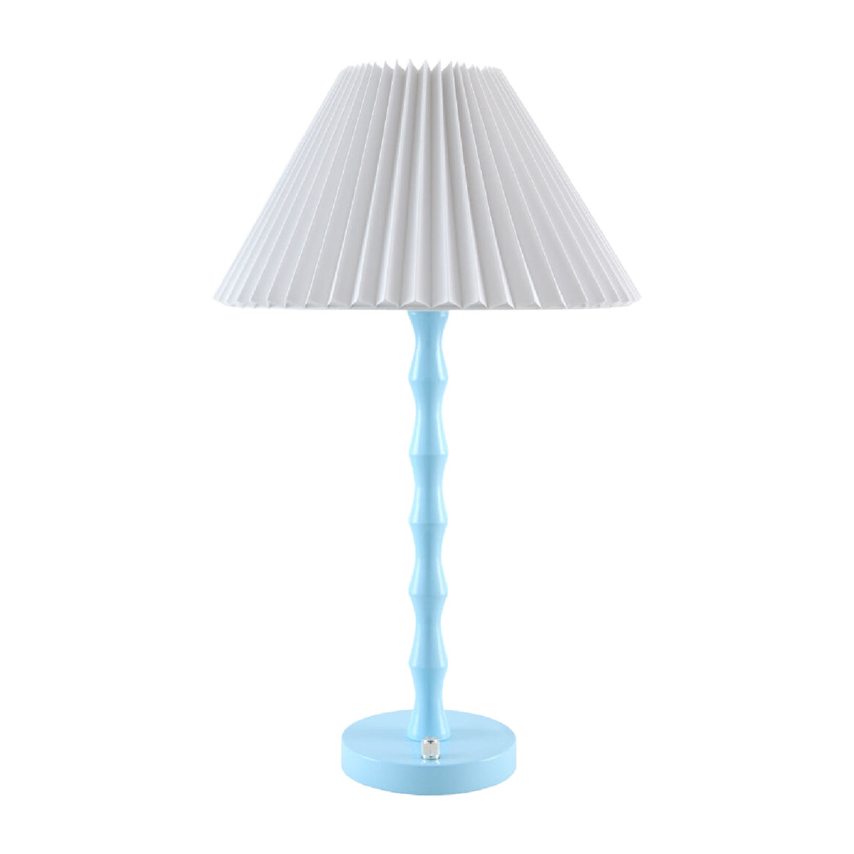 Modern European furniture - Pleated Linen Iron Table Lamp - www.oroa.com | Oroa.com