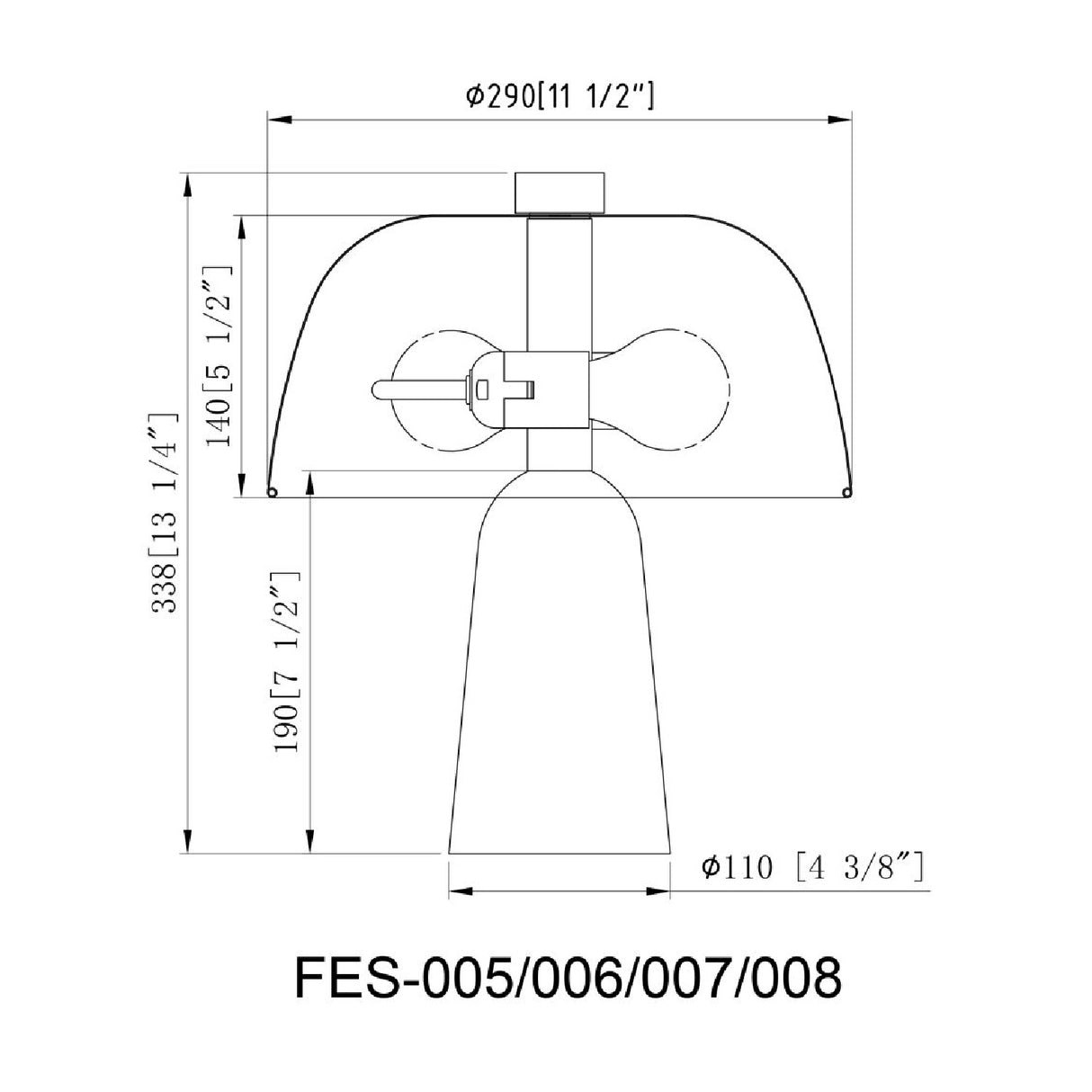 Metal Shade Travertine Table Lamp S | Oroa.com