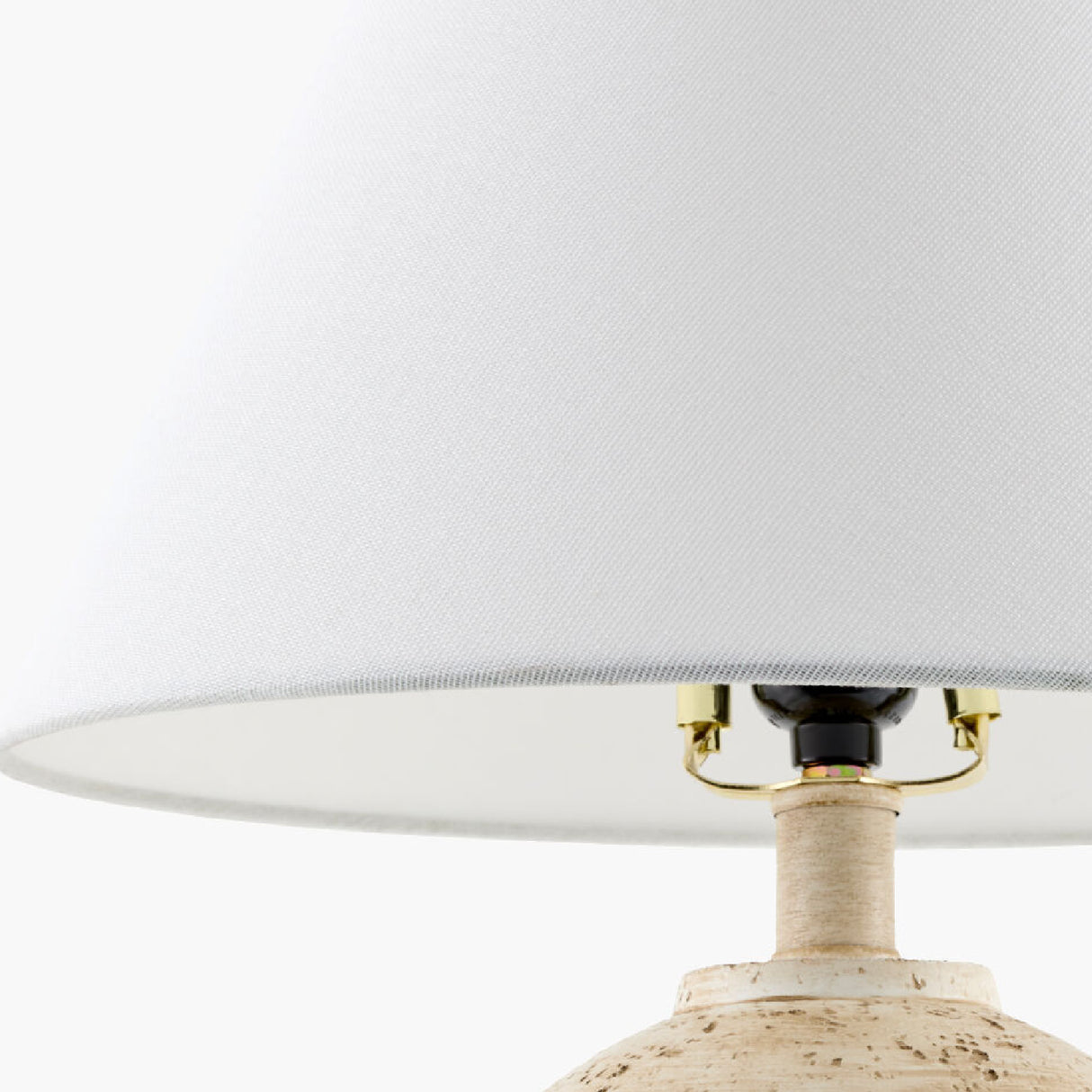Modern European furniture - Cream Sphere Base Table Lamp - www.oroa.com | Oroa.com
