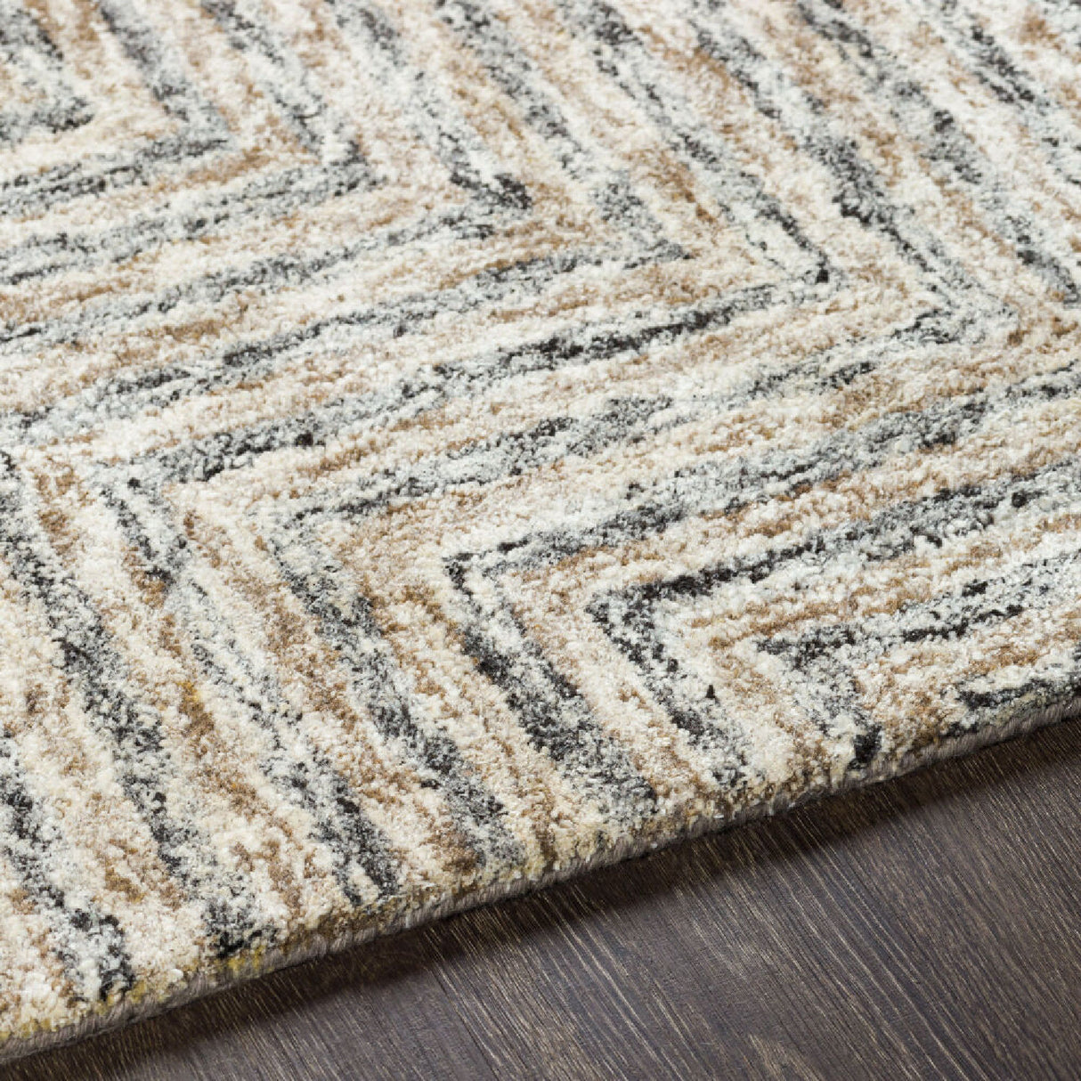 Modern furniture - Textured Wool Blend Square Carpet - www.oroa.com | Oroa.com